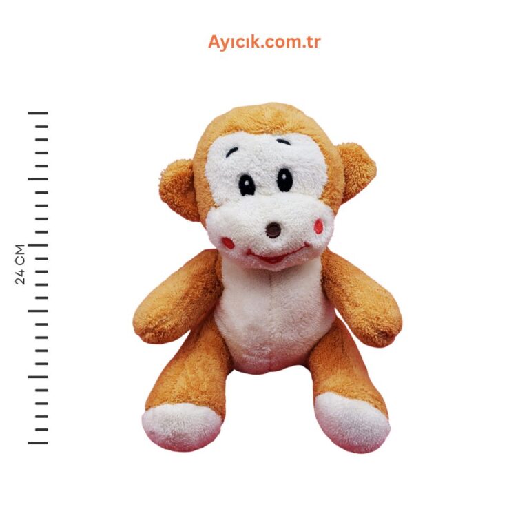 Maymun Peluş Oyuncak 24cm